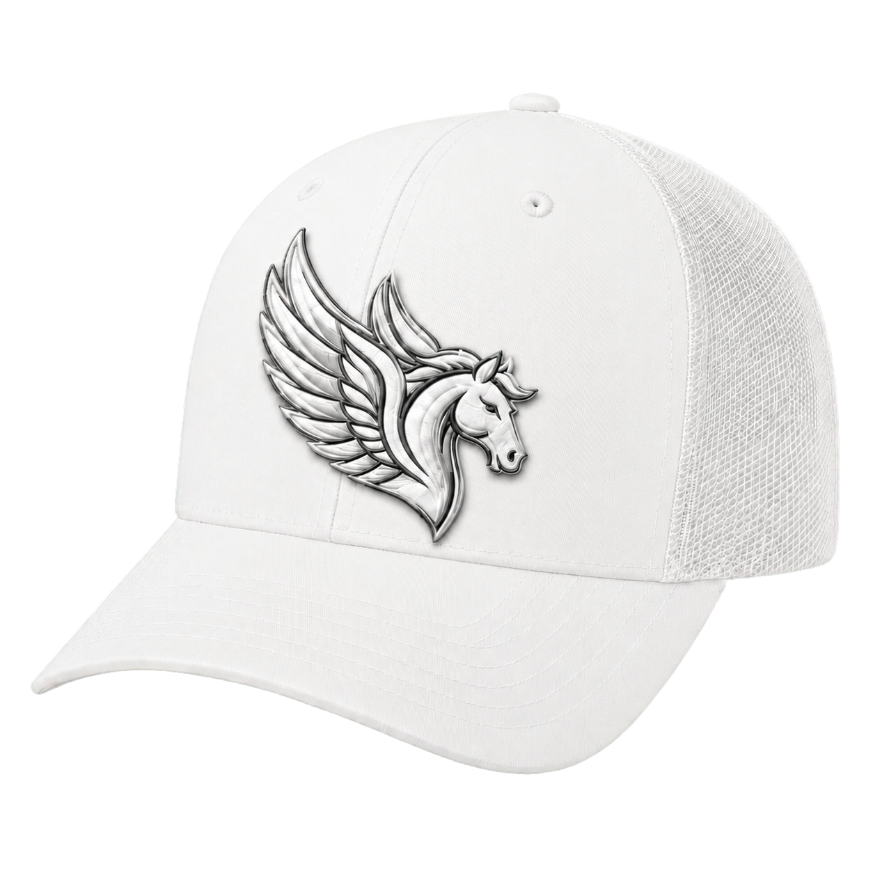 Gorra Pegasus Wings Whiteout Trucker